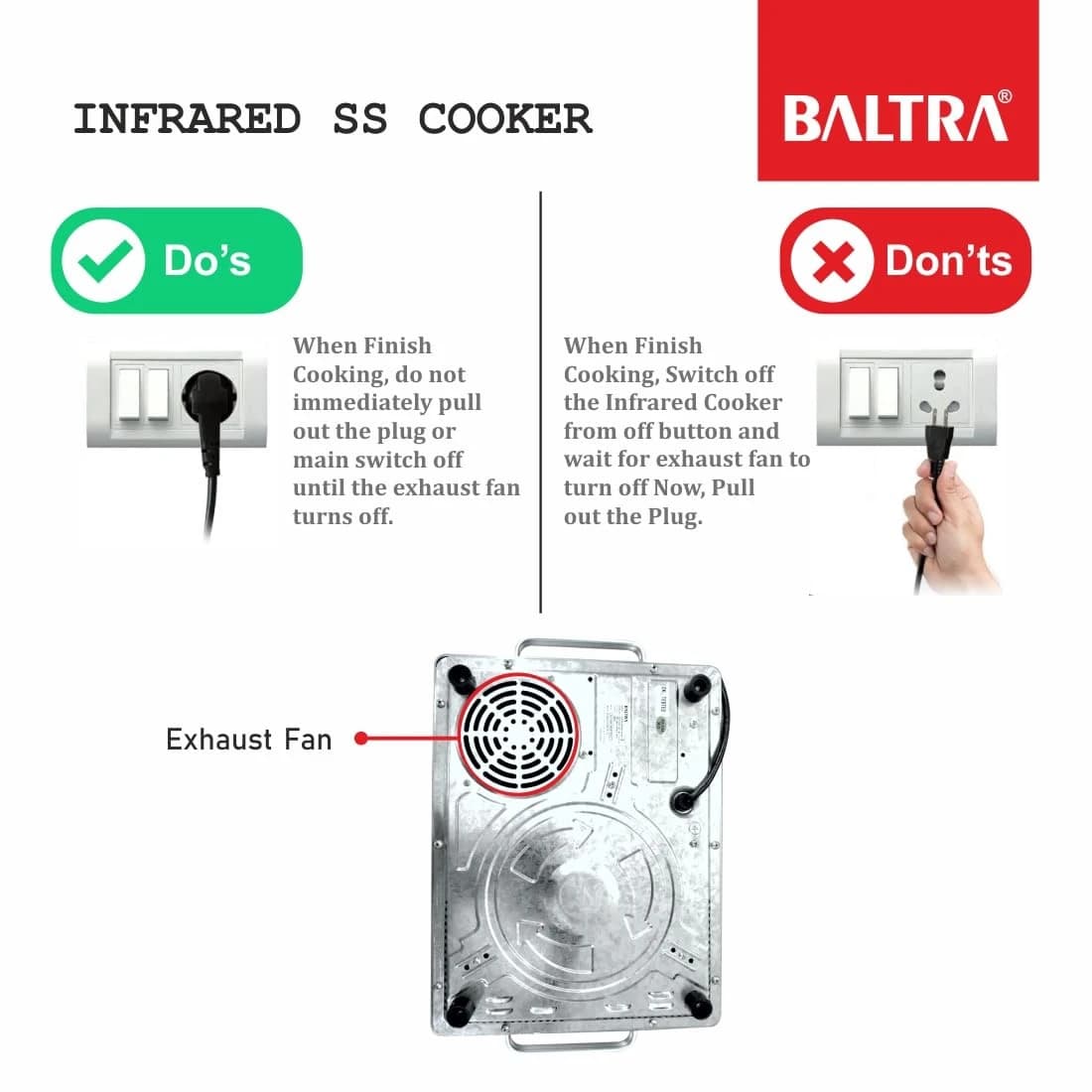 Baltra Maxima Infrared Induction Cooktop image
