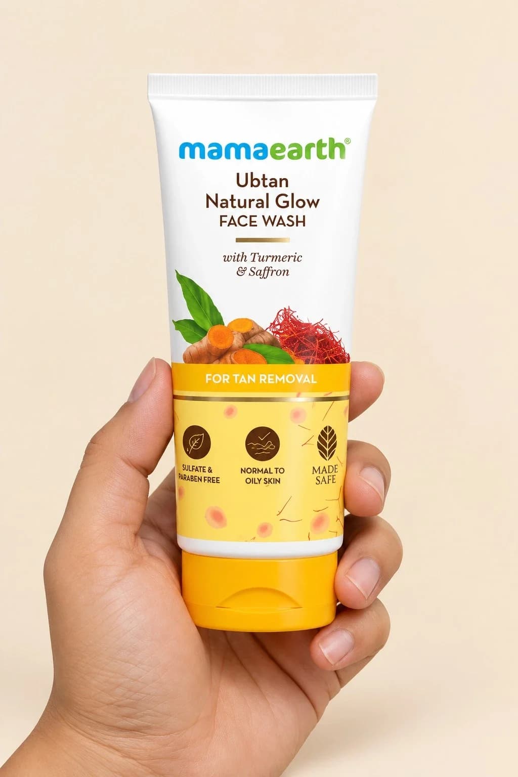 Mamaearth Ubtan Natural Glow Face Wash